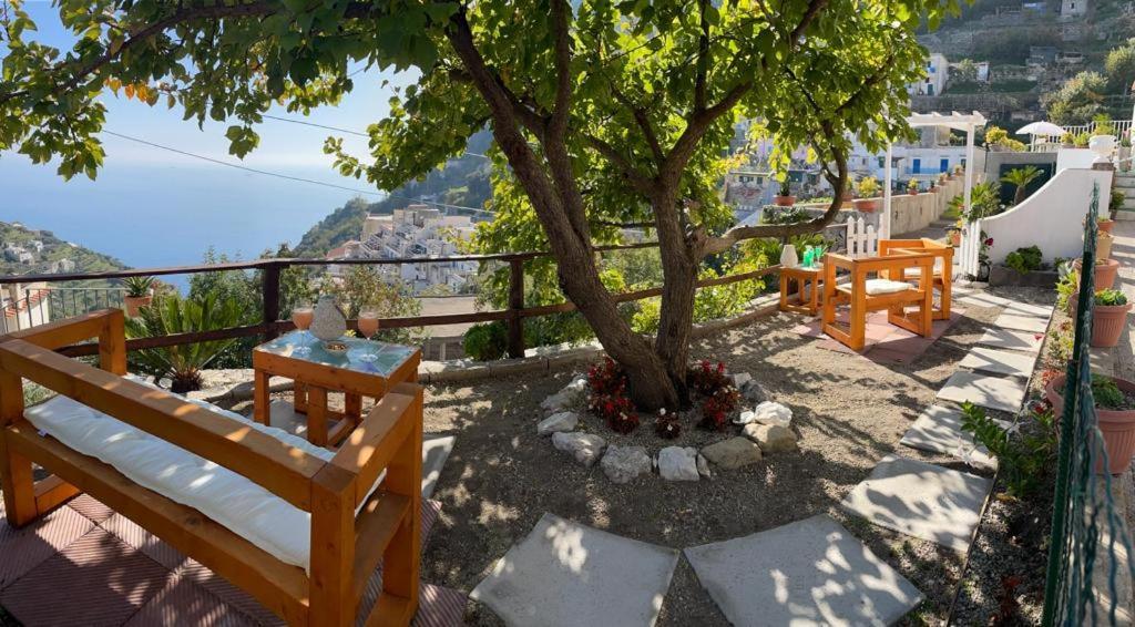 La Villa Di Enzo Casa Vacanze Con Vista Mare Amalfi Kültér fotó