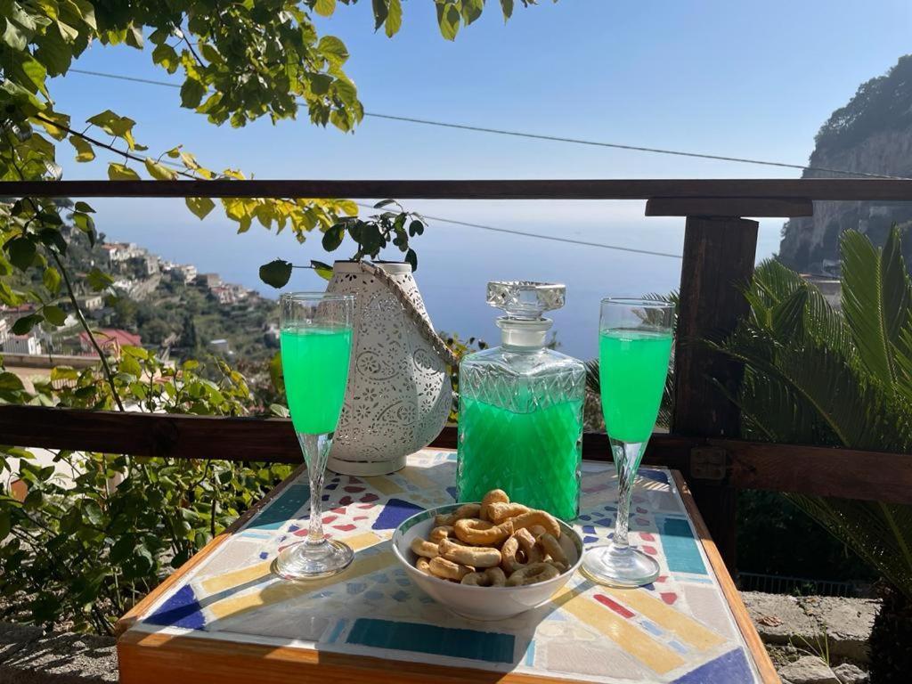 La Villa Di Enzo Casa Vacanze Con Vista Mare Amalfi Kültér fotó